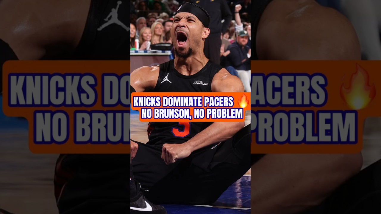 Knicks Finally Start FAST&hellip; and Blow Out Pacers 💪