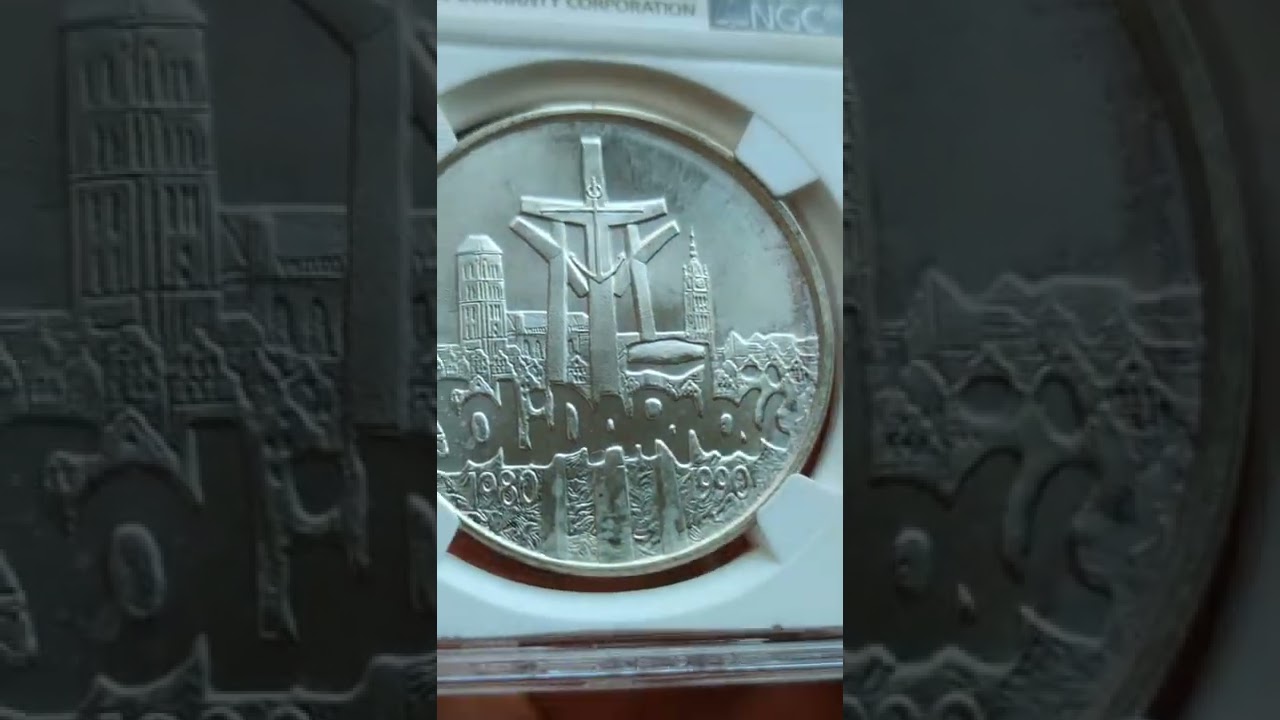 solidarność 100 tys typ C NGC MS 64