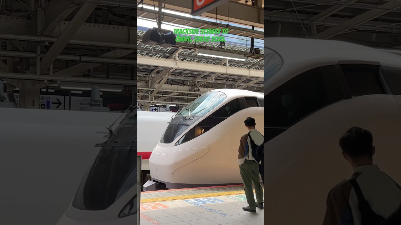 Trackside scenery to Ōmiya, Tokyo 2025. #railcar #emu #japantrain #japanrailway #train #emu #travel