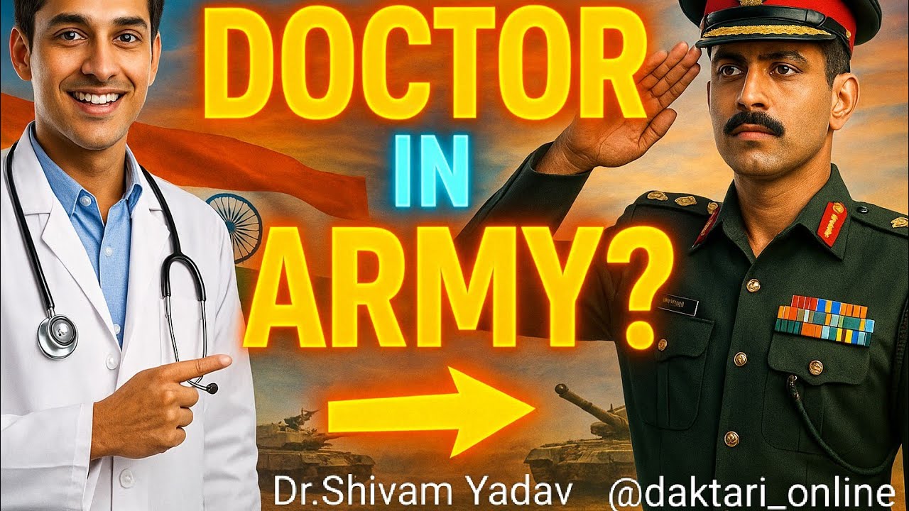 How to Become a Doctor in the Indian Army | Career as Army Medical Officer @daktari_online 