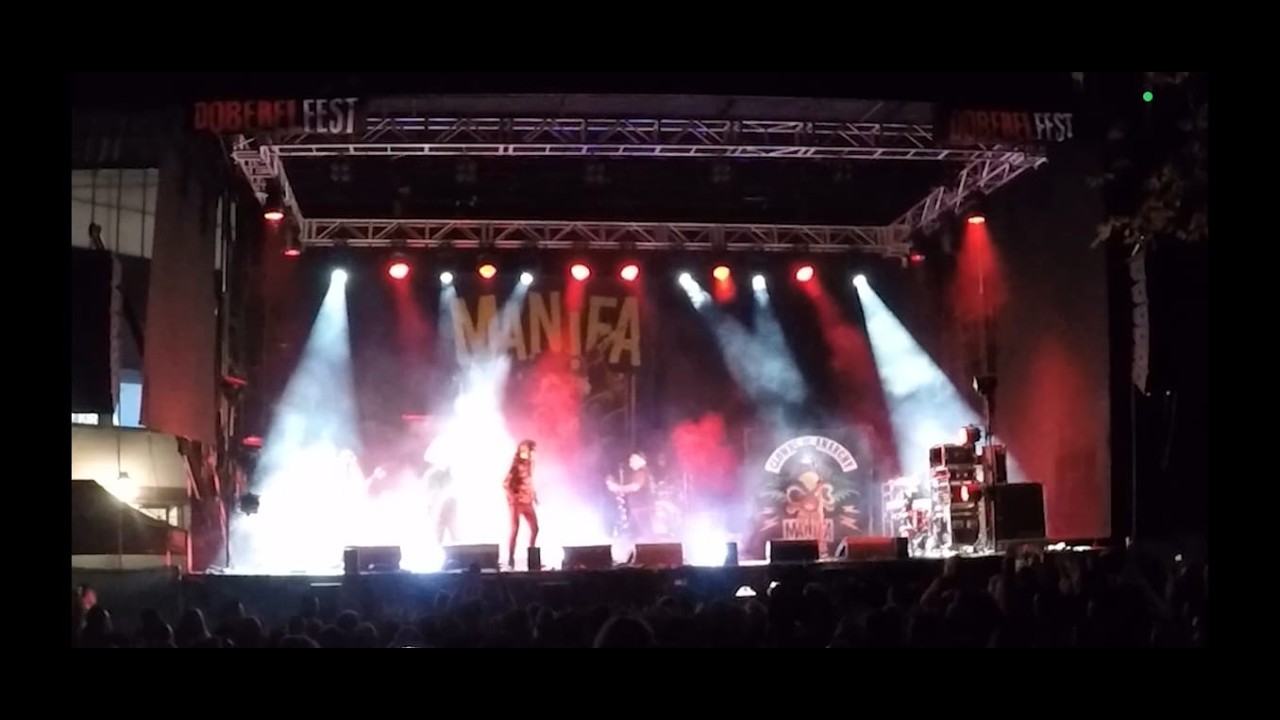 Homenaje de MANIFA a nuestros Eskorbuto @manifapunk @eskorbuto en el Doberel Fest 2025