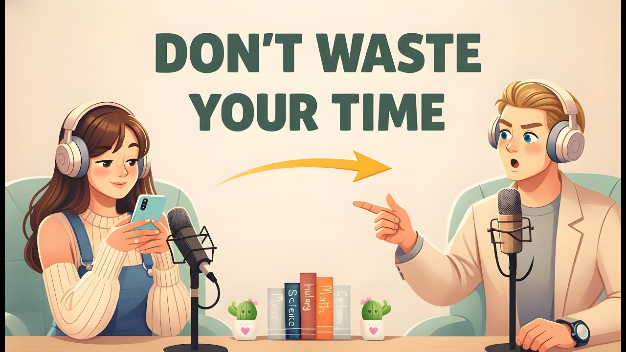 Don’t Waste Your Life | English Podcast for Easy Conversation in Daily Life | Learn English Fast