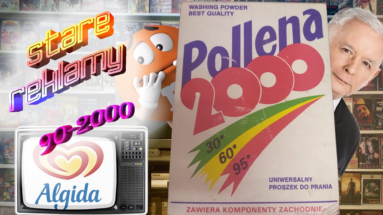 Stare reklamy z lat 90-2000