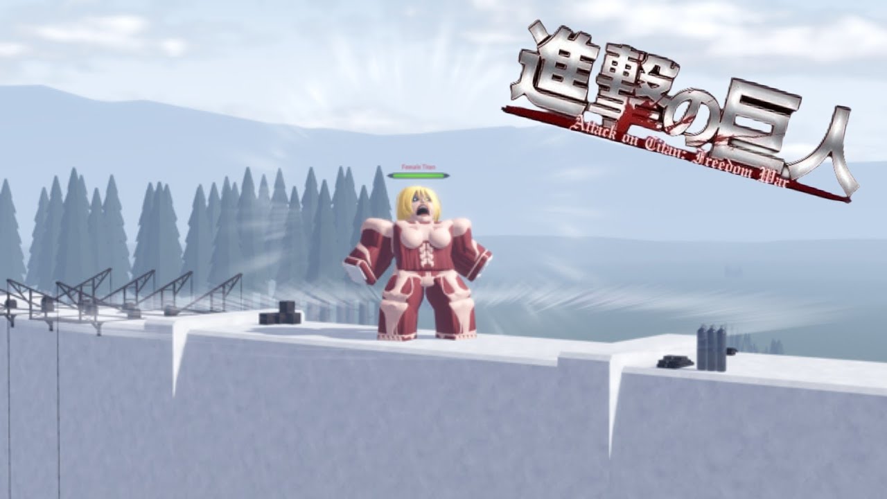Female Titan Run Stage 7-14| AoT: Freedom War