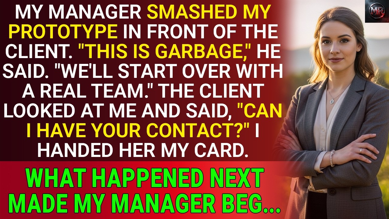 They Destroyed My Prototype In Front Of The Client - Then The Client Asked For My Card