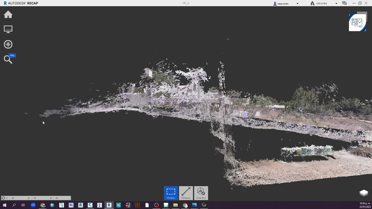05.-Exportar nube de puntos de Agisoft a Civil 3D