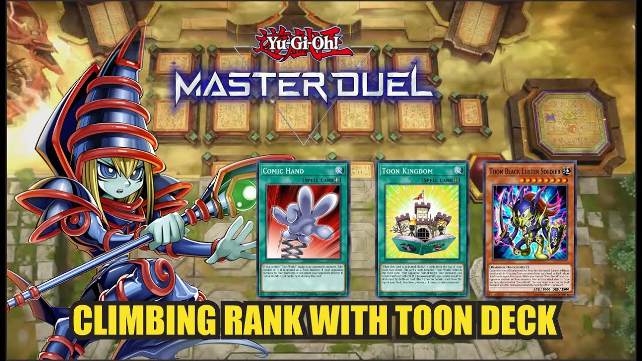 Climbing Rank with Toon Deck ~ Yu-Gi-Oh! Master Duel Season 41