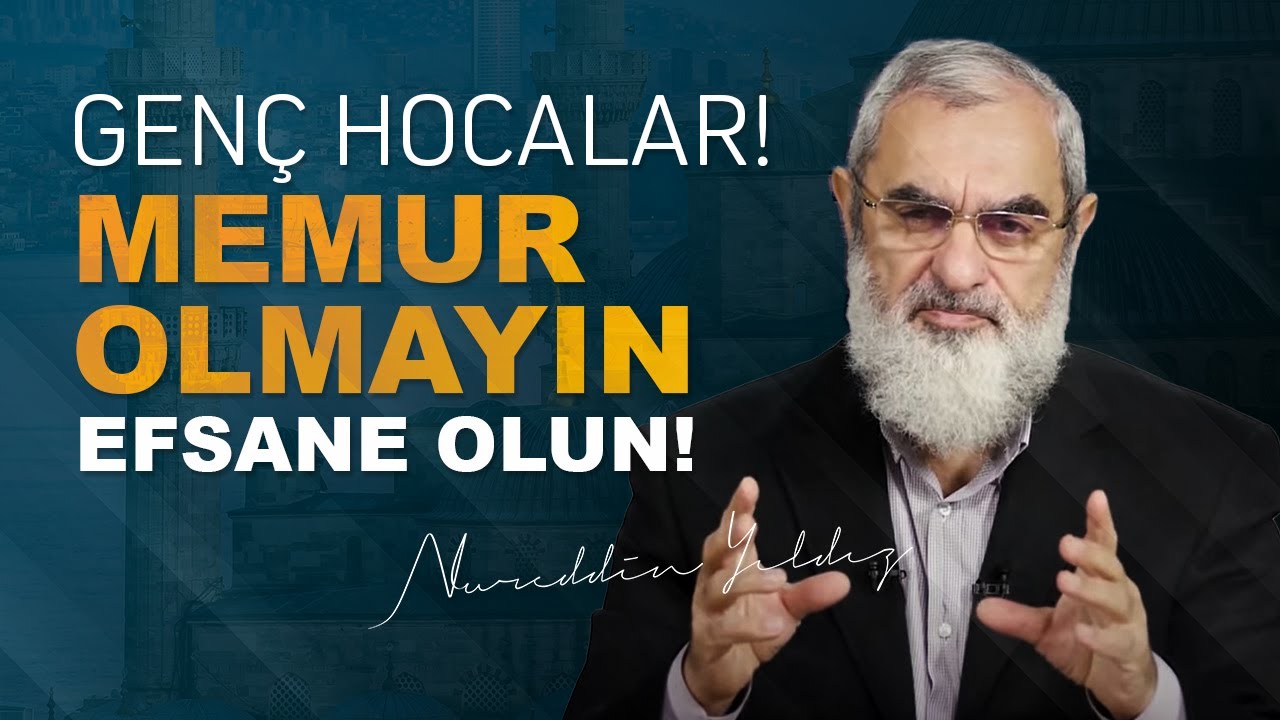 GENÇ HOCALAR! MEMUR OLMAYIN EFSANE OLUN! | Nureddin Yıldız