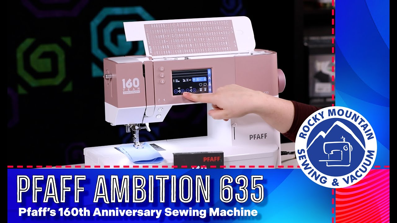 Юбилейное издание Pfaff Quilt Ambition 635