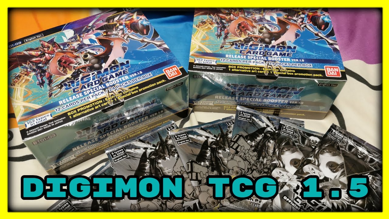 APERTURA DIGIMON TCG 1.5 BOOSTER BOX