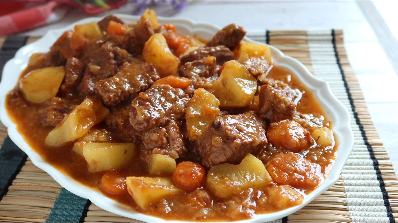 Estofado de ternera con patatas