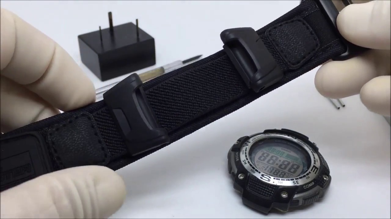 Pulseira Velcro Casio SGW-100 PRG-40 PRG-130 PRG-110 Pro Trek