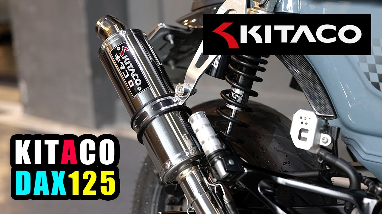 Dax125 กับ เบาะ G-Craft และท่อ Kitaco