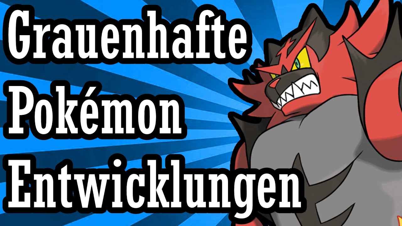 Grauenhafte Pokémon Entwicklungen - RGE