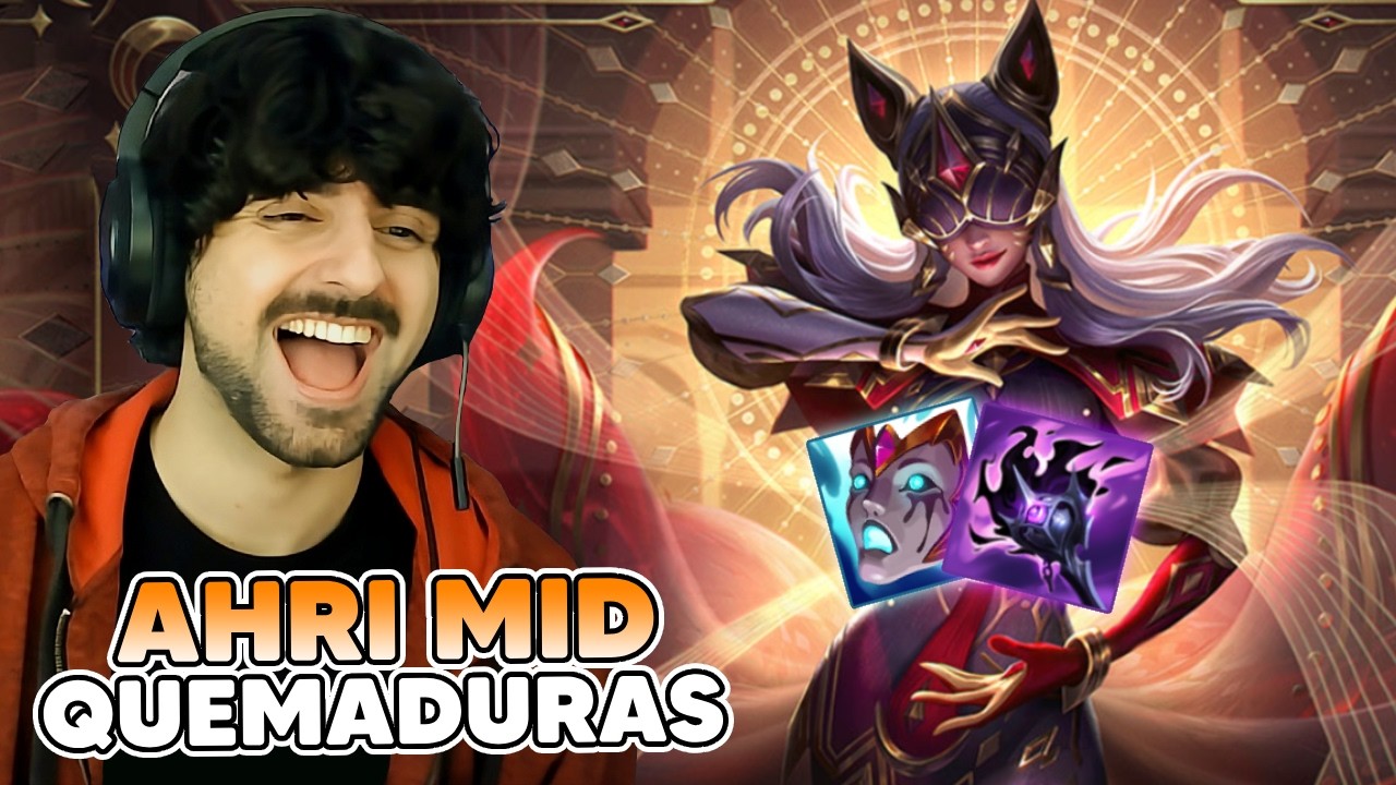AHRI QUEMADURAS, LA MEJOR BUILD para AHRI?🤔| AHRI MID