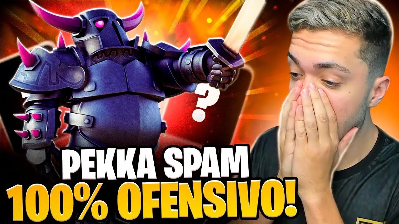 APRENDA A USAR O DECK IMPARÁVEL DE PEKKA NO CLASH ROYALE!