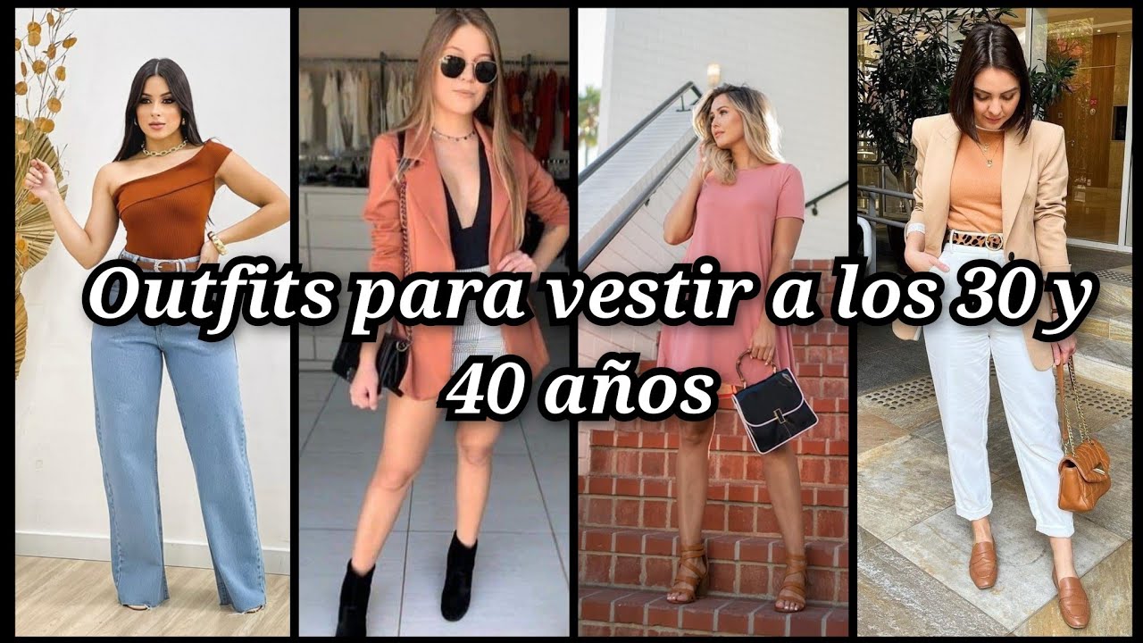 OUTFITS PARA MUJER DE 30 Y 40 AÑOS 2025 #moda #outfit #2025 #outfitsdemoda #atuendos #modafemenina