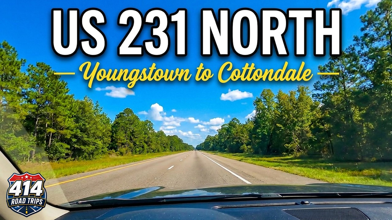 US 231 North - Youngstown to Cottondale, Florida