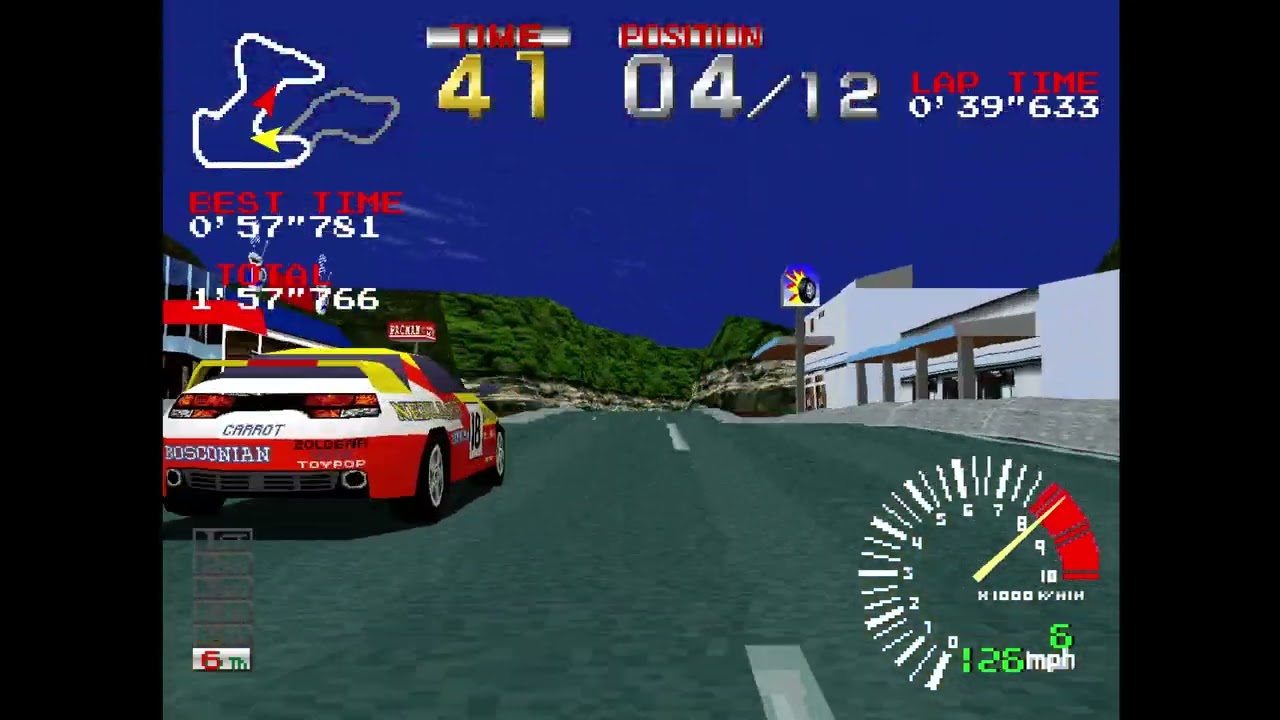 Ridge Racer 13th Racing Run Beginner Extra