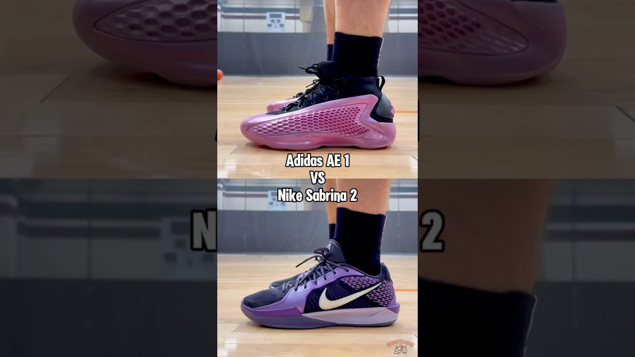 Adidas AE 1 VS Nike Sabrina 2 On Feet & In Hand Looks - Short Review #shorts #anthonyedwards #nike