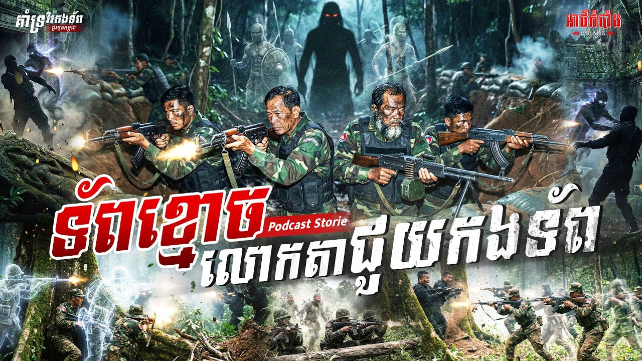 ទ័ពខ្មោចលោកតាជួយកងទ័ព | Podcast Stories | អាថ៌កំបាំងយប់ទី26