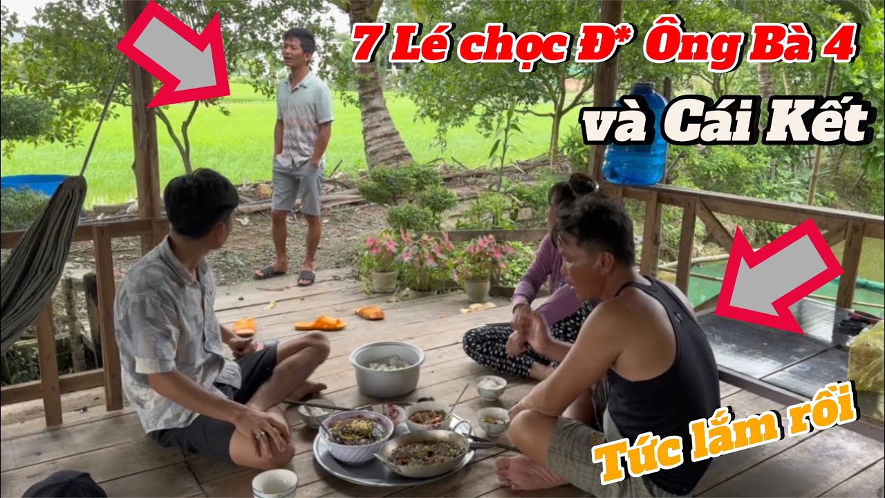 7 Lé bị Ông Bà 4 rượt chạy xì khói vì…?