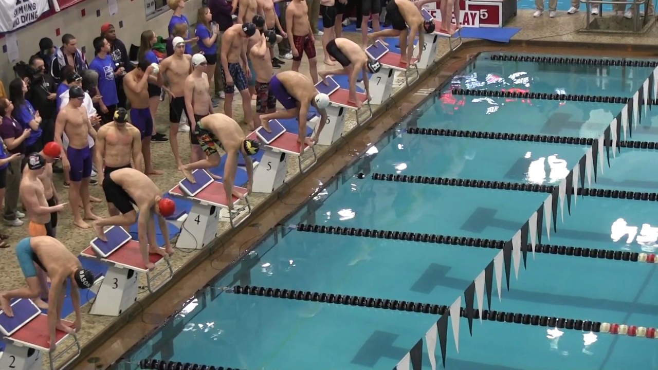 Boys 400 Yard Free Relay (D1) (A Final)_Sycamore High School_Jake Foster (18) & Carson Foster (17)