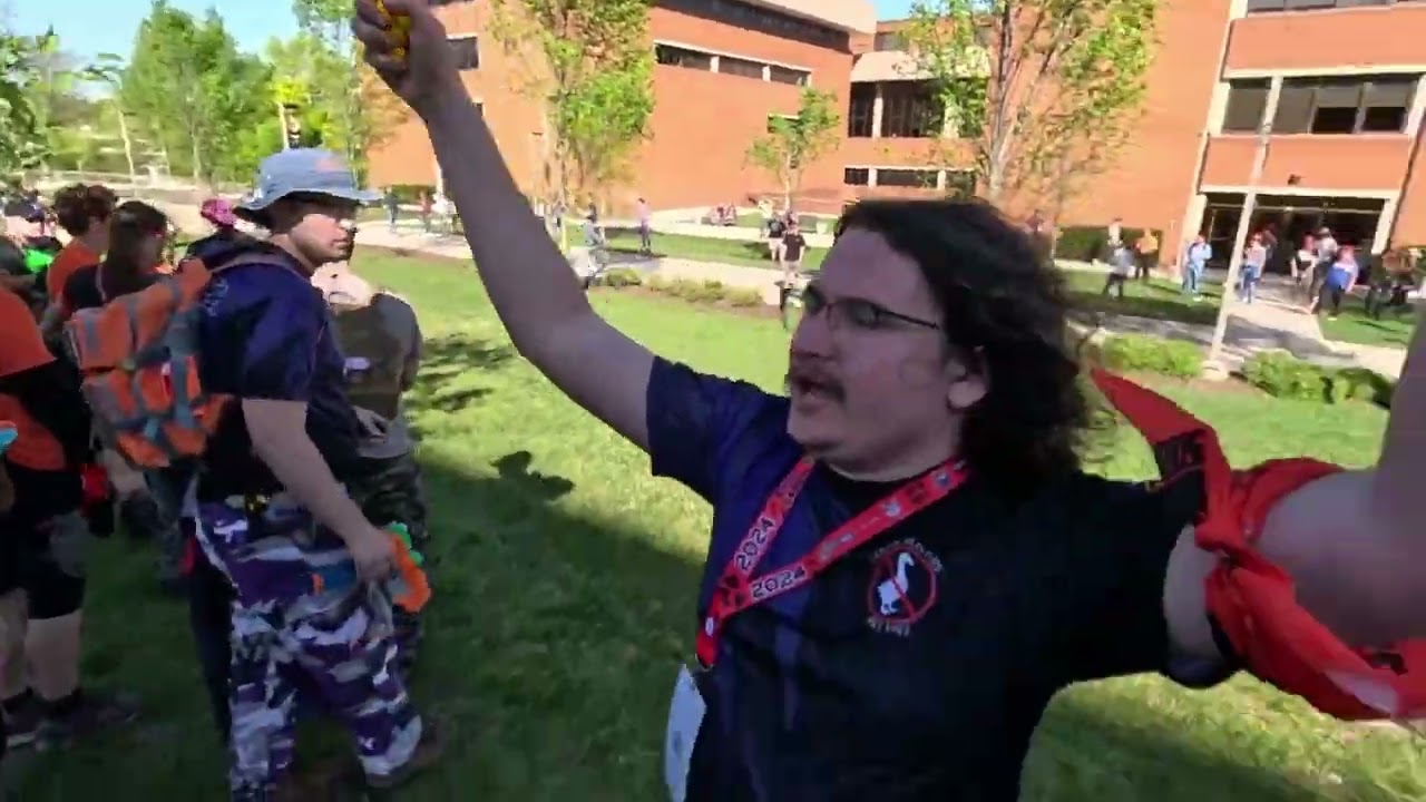 BEWARE THE HOARD!! Nerf Humans vs Zombies in Maryland Mayhem