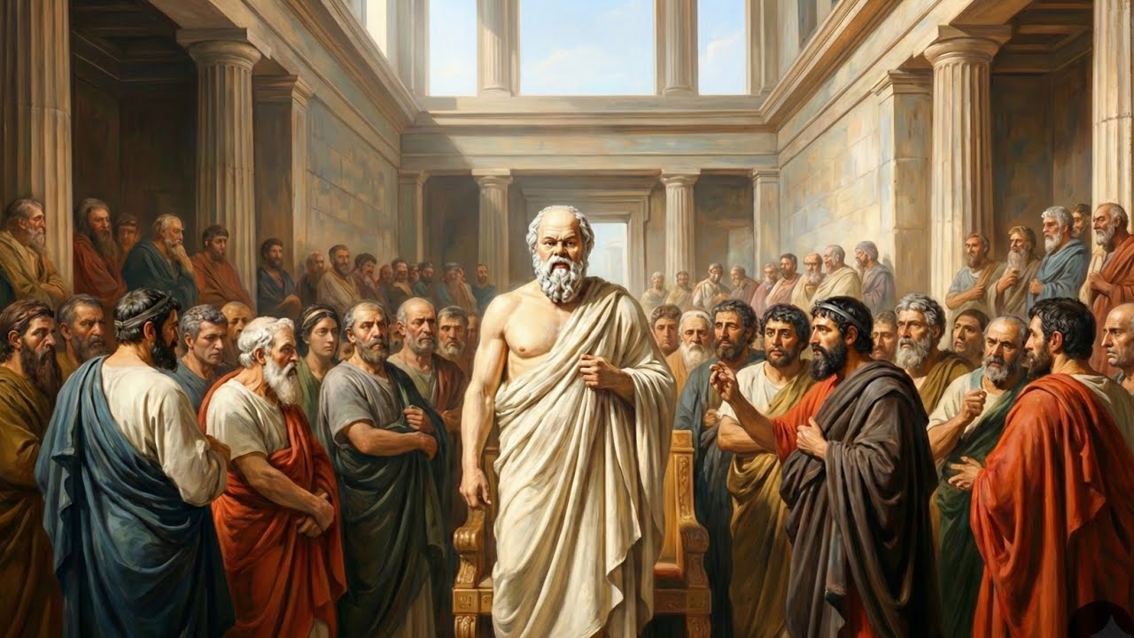 Socrates on Trail When Wisdom Became a Crime 