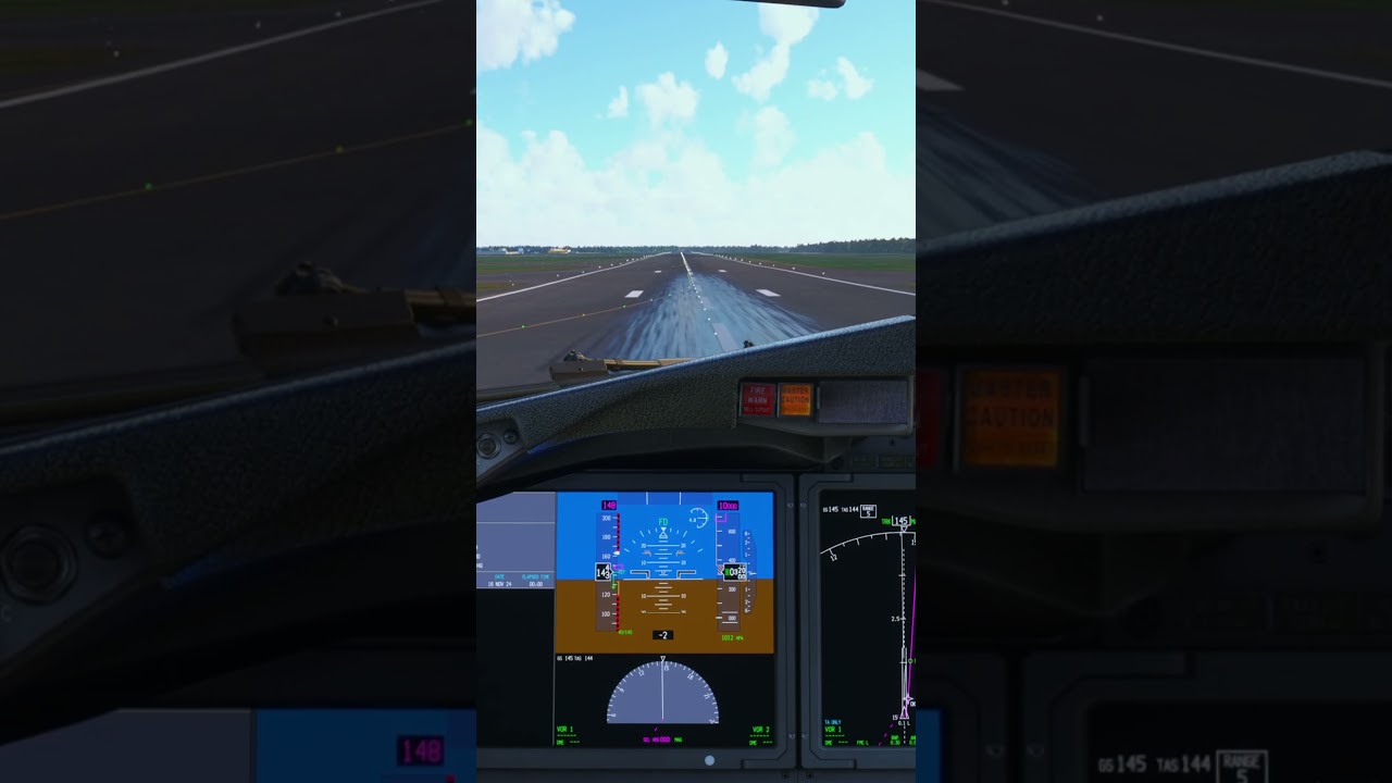 Boeing 737 Max 8 Landing in Warsaw Poland On VATSIM #automobile #msfs2024 #boeingaircraft #aviation