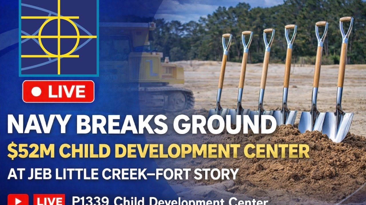Future Navy infrastructure -- Child Development Center (CDC) Groundbreaking Ceremony
