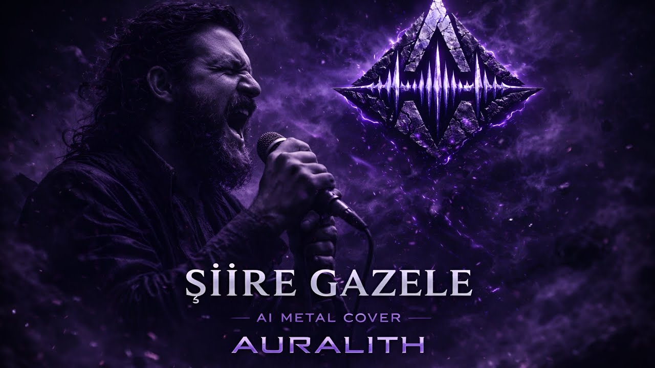 Şiire Gazele – AI Metal Cover | Auralith