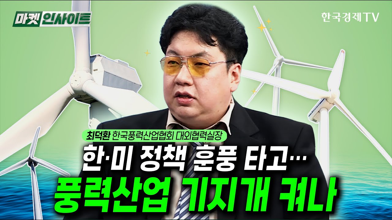 한·미 정책 훈풍 타고… 풍력산업 기지개 켜나 (최덕환) / 비즈 인사이트 / 한국경제TV