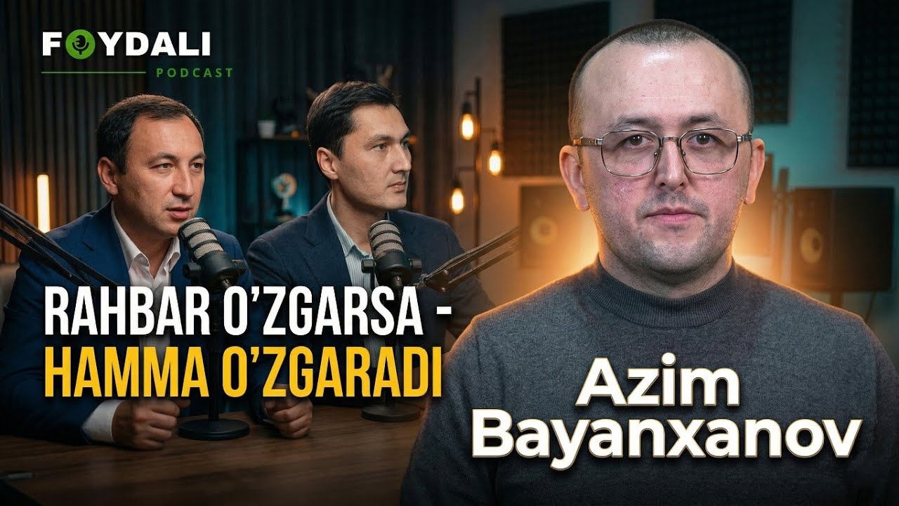 #11| Azim Bayanxanov | biz yarimta non yesak xodimlar nonni ushog'ini yeyayotgan bo'lishi mumkin