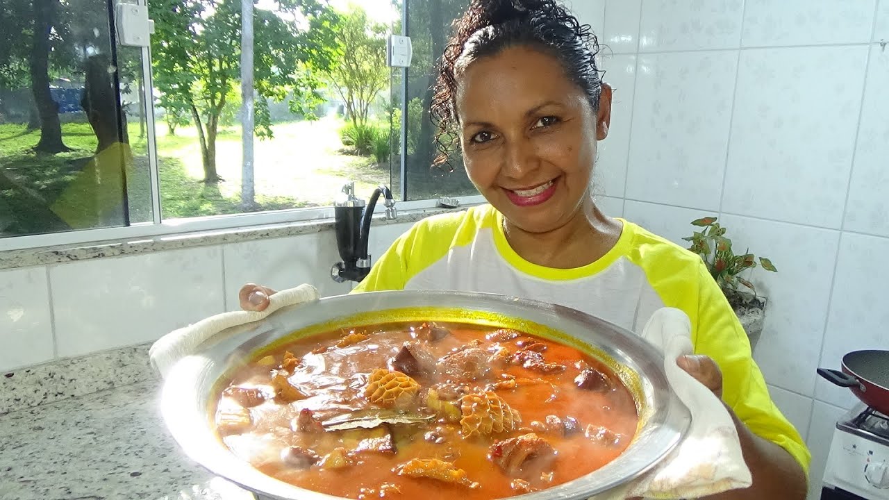FEIJOADA FEITA NA LENHA SEM PANELA DE PRESSÃO #receitas