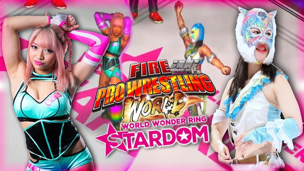 STARDOM Fire Pro Wrestling World DLC Gameplay | HANA KIMURA VS STARLIGHT KID PS4 PRO ENGLISH