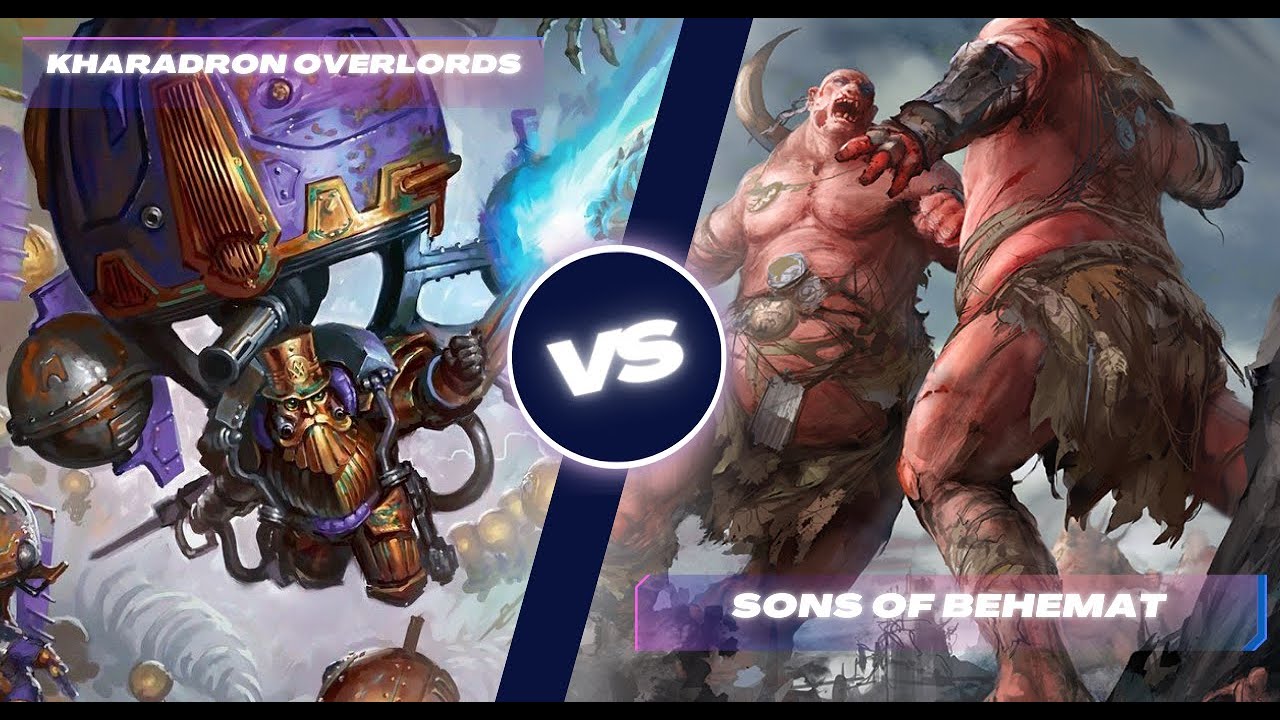 Kharadron Overlords vs Sons of Behemat 2000 Punkte Battlereport deutsch