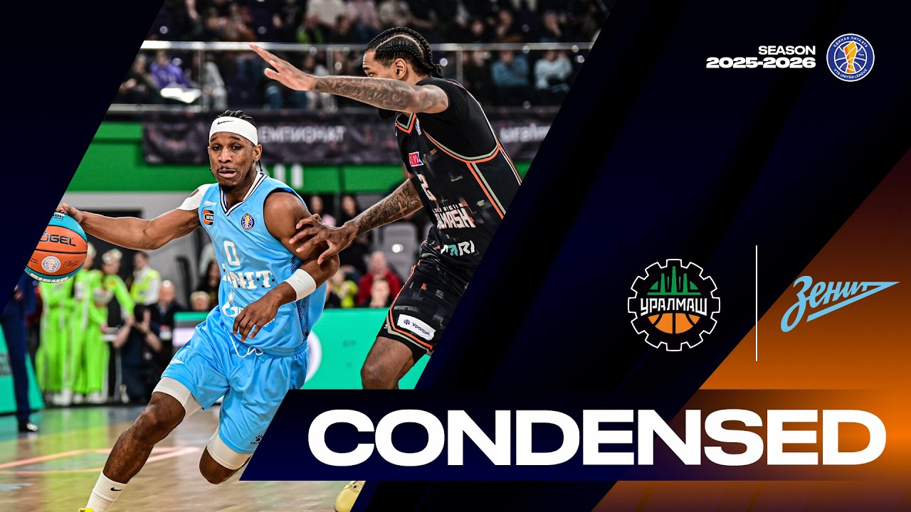 Uralmash vs Zenit Condensed Game February, 19 | Season 2025-26