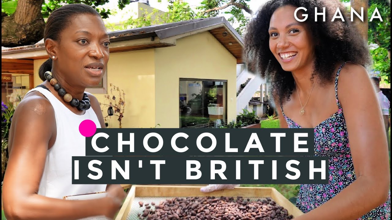 GHANAIAN RETIRED AND STARTED A CHOCOLATE FACTORY IN HER GARDEN | How to make chocolate bean to bar