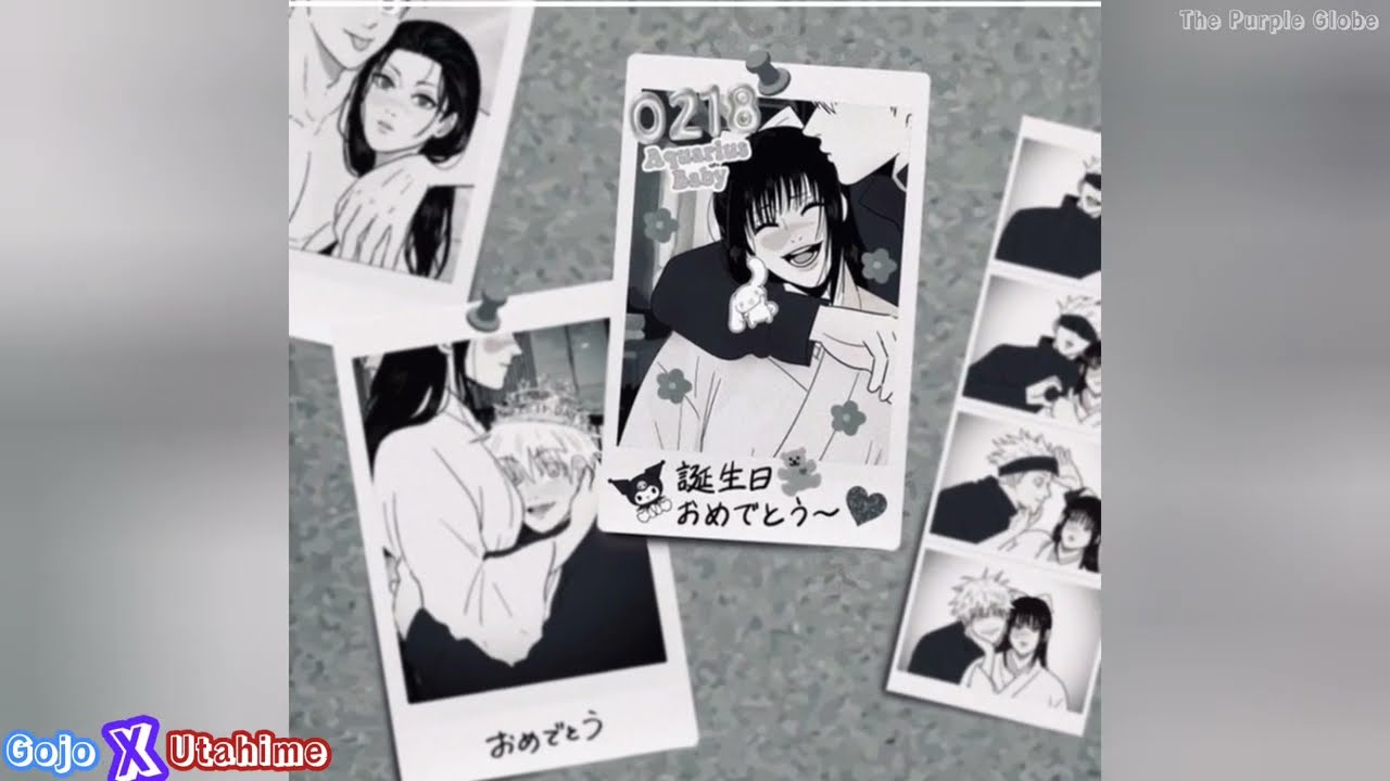 GOJO X UTAHIME cute moments [fanart]💖 💫❤️|| Lovers || #jjkfanart #jjk #jjkedit #gojo #love #utahime