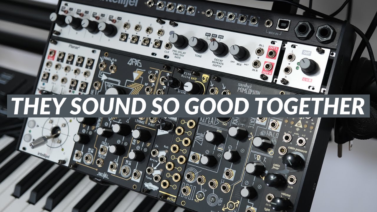 Live Patching Ambient Textures with QPAS and Mimeophon