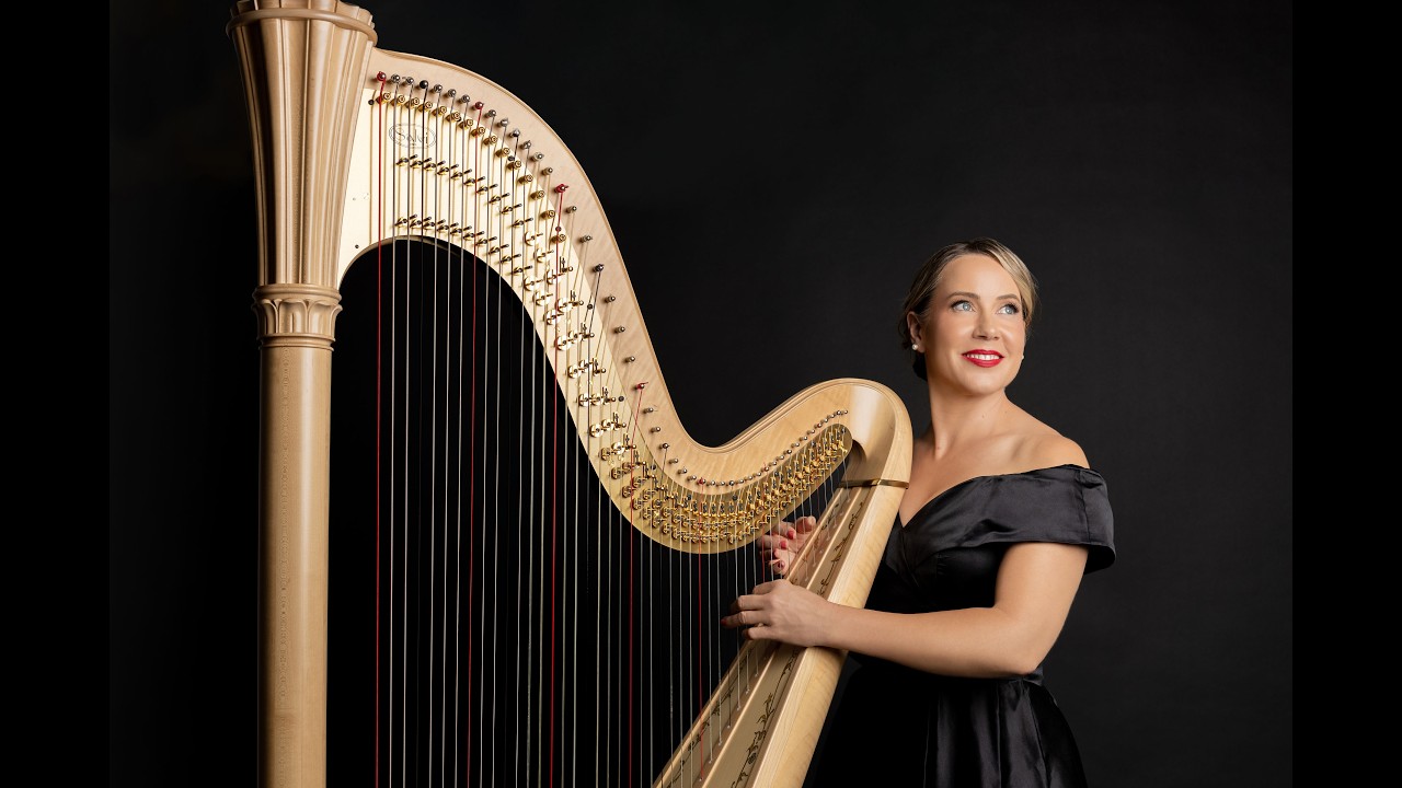 Louis Armstrong &ldquo;What a Wonderful World&rdquo; &mdash; Harp Cover by Erica Messer