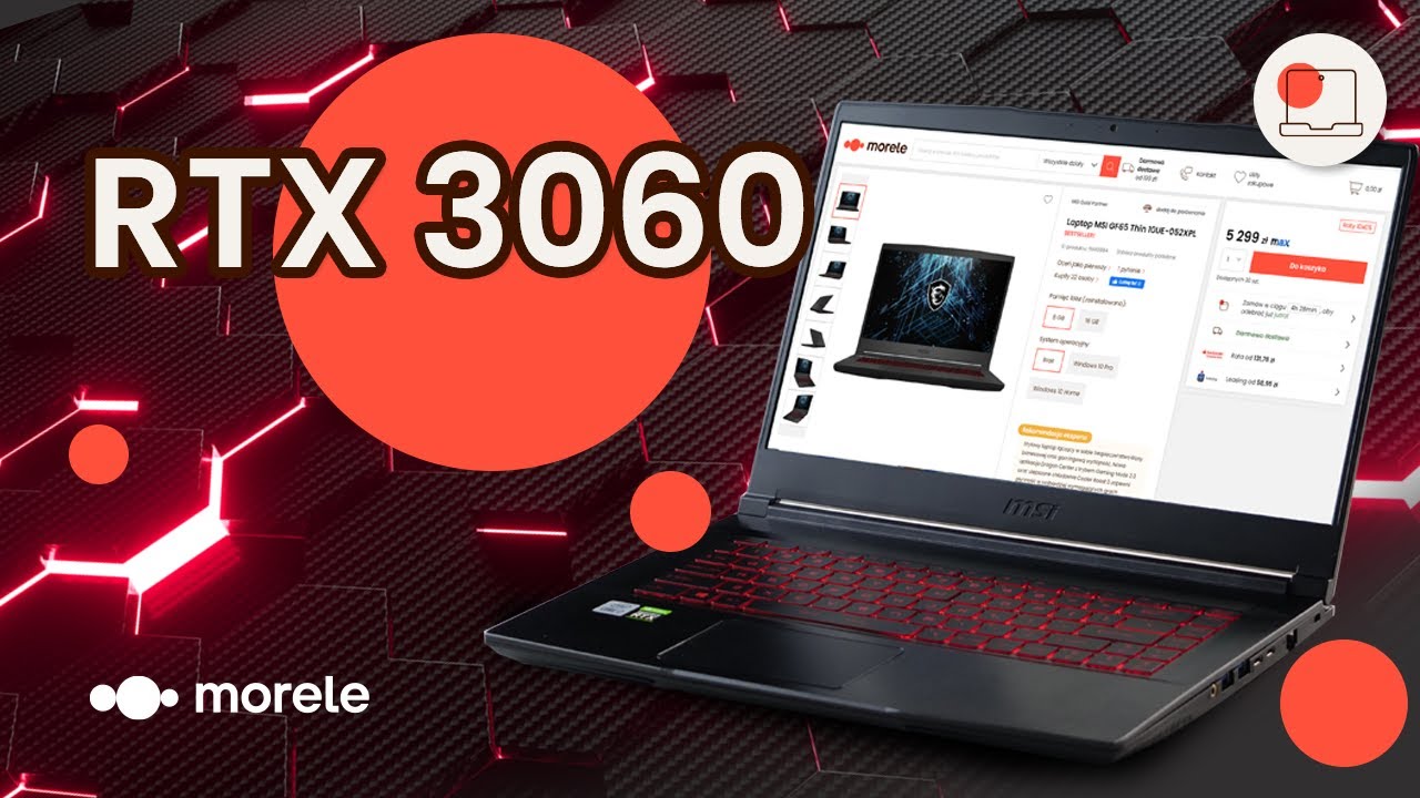 MSI GF65 Thin: laptop z RTX 3060: warto?