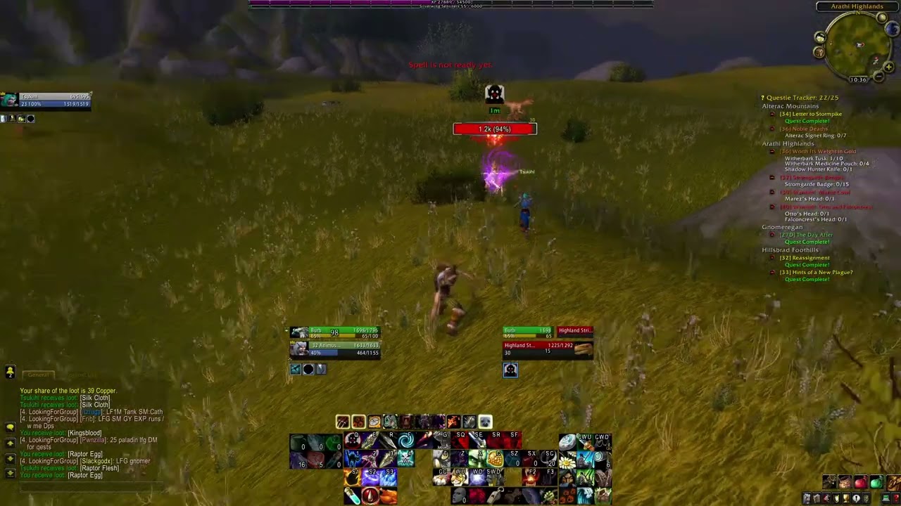 Day 7 Hunter Maxxing in Project Epoch Classic WoW | Gurubashi PvP (Part 2/2)