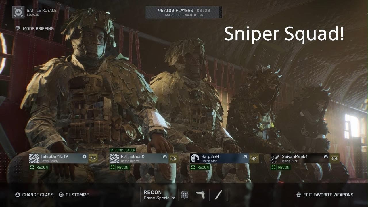 Battlefield 6 Sniper Squad!
