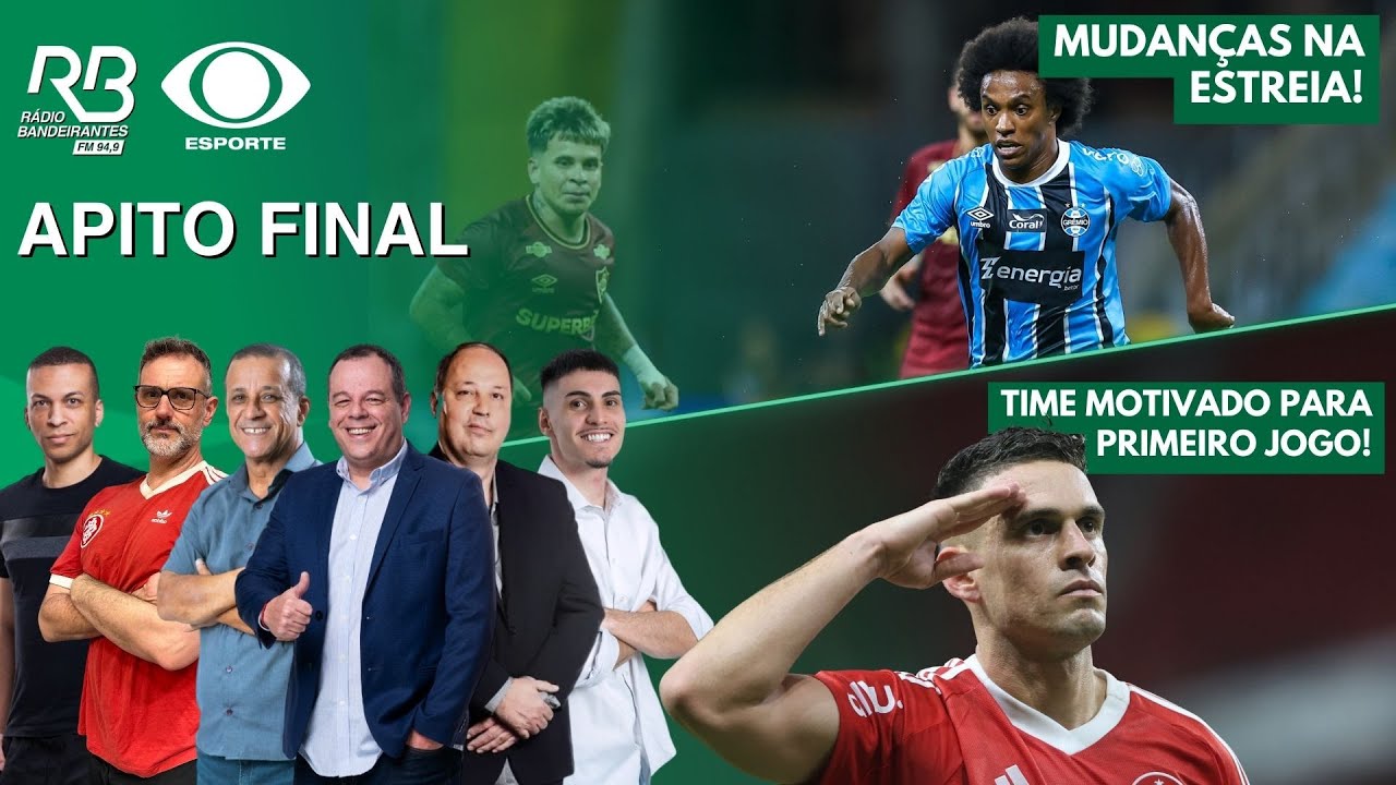 INICIO DO CAMPEONATO BRASILEIRO! | GRÊMIO COM MUDANÇAS! | INTER MOTIVADO! | Apito Final (28/01/26)