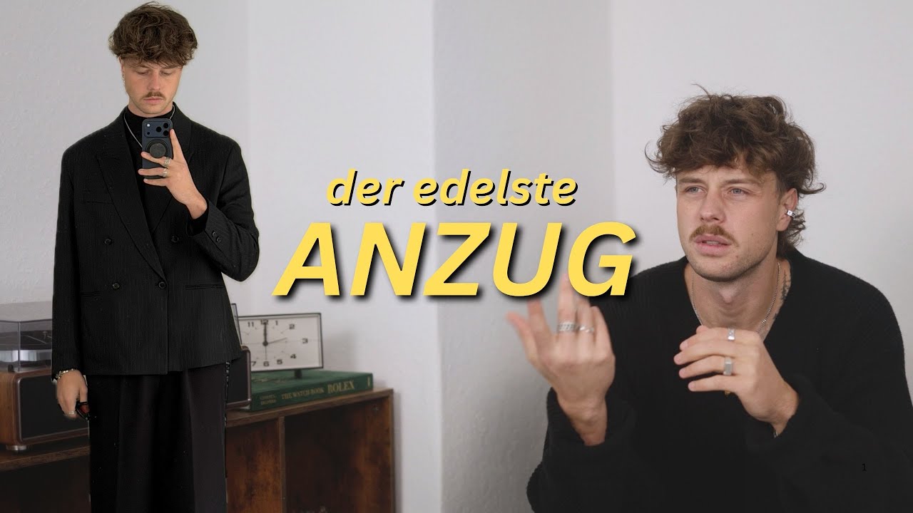 der schönste Anzug / Finaldraft Pinstripe Anzug