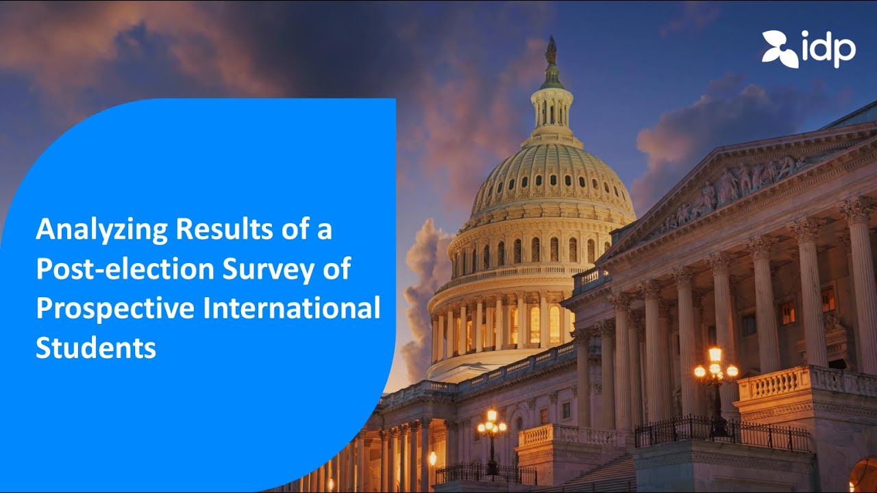 Analyzing Results of a US Post-election Survey of International Students