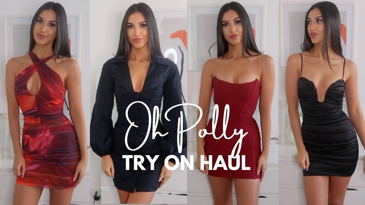 HUGE OH POLLY TRY-ON HAUL! Night out and date night dresses!