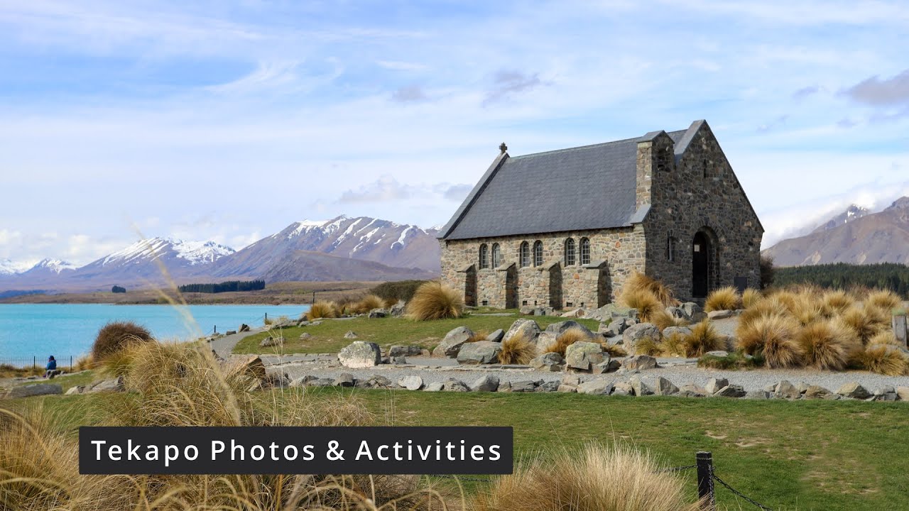 Lake Tekapo Photos & Activities, Tekapo, Canterbury, New Zealand